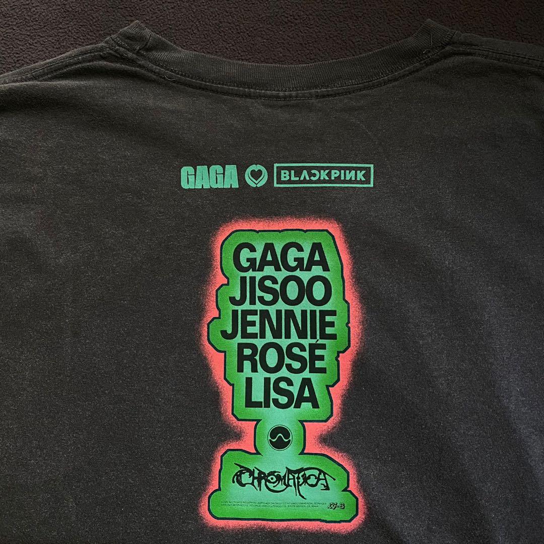 (RARE) BLACKPINK X LADY GAGA SOUR CANDY MERCH TEE, Hobbies & Toys