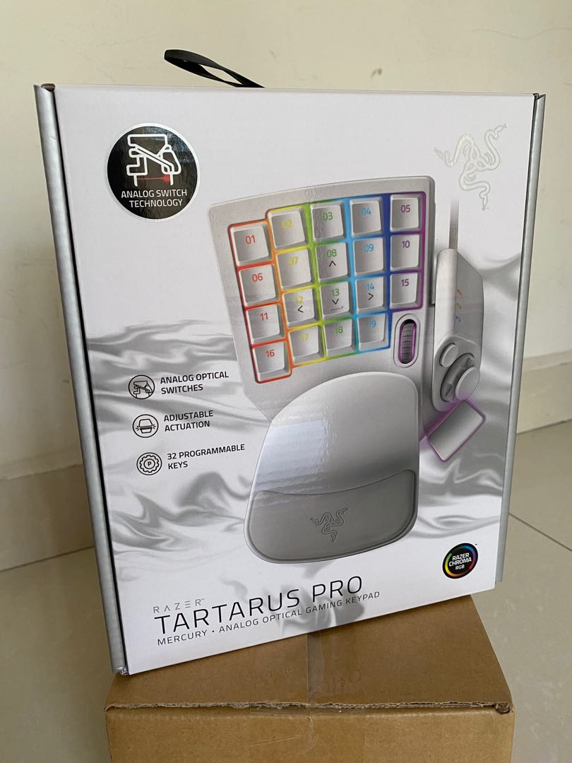 Razer Tartarus Pro Mercury Gaming Keypad Computers Tech Parts Accessories Computer Keyboard On Carousell