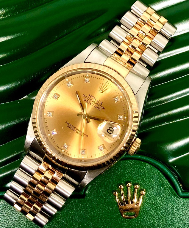 All gold shop mens rolex