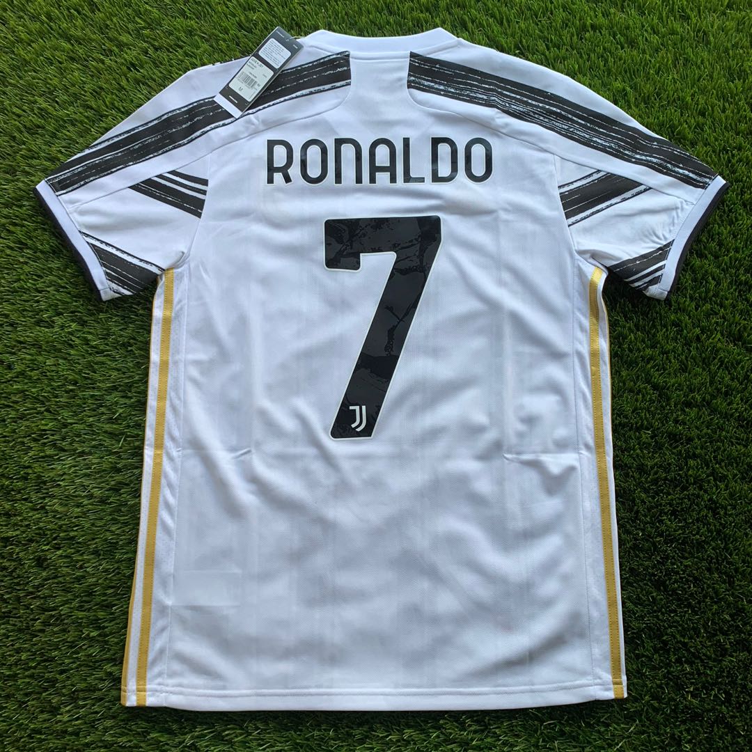 Cristiano Ronaldo Autographed Juventus 2020-21 Home White #7 Jersey