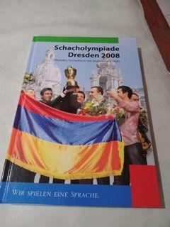 Schacholympiade Dresden 2008 (Chess Olympiad Dresden 2008 in German) includes DVD-ROM of Games (Chess book)