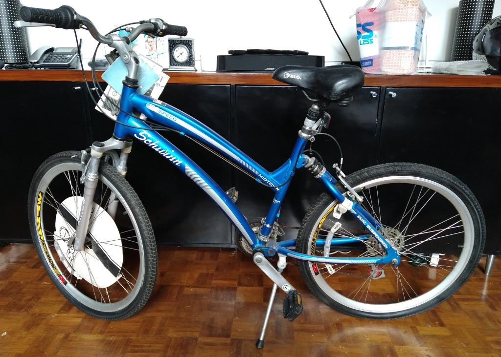 Schwinn midtown 21 speed dual suspension shop