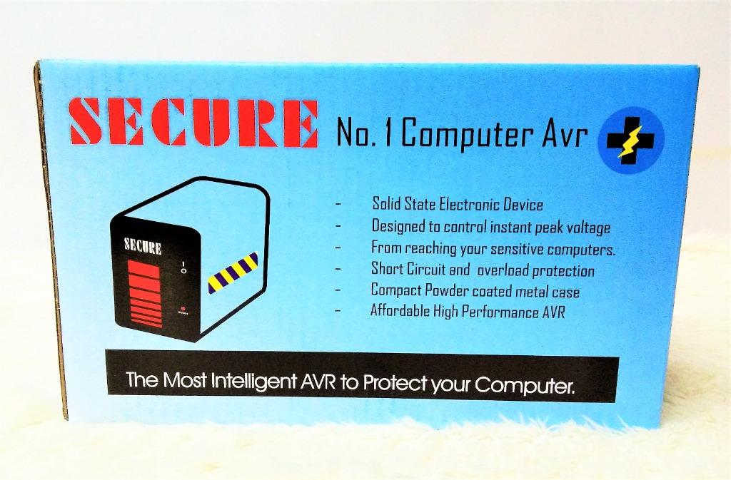 Secure 220V Computer AVR (Category: Computer Parts) located in San Juan City. Submitted by oponlinestore011921 (Listing ID 1064070575, Image 1). Description: Warranty: 1 Month Condition: BrandNew Specification: Model: Secure AVR Automatic Voltage Regulator Solid state electronic device 220V AVR 500 Watts Max Capacity: 50VA Fuse: 5A Socket: 3 x 220V Manufacturer: Others Look for: Ejelyn Contact Tel: (02) 8725-0909 loc. 107 / 112/ 123 / 124 Cel No: