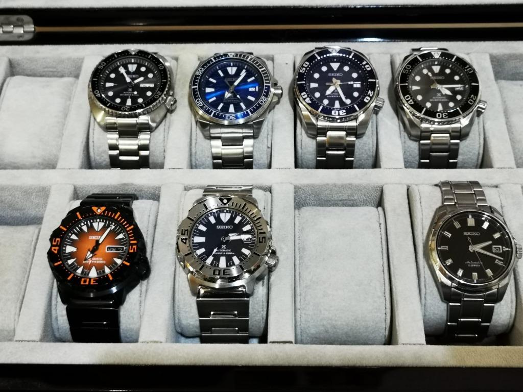 Seiko turtle grey clearance sunburst