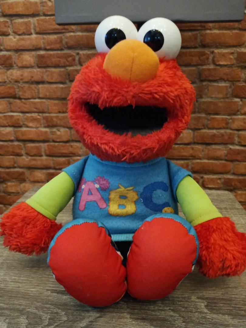 Sesame Street Talking ABC Elmo Sings Alphabet Song Learning Plush