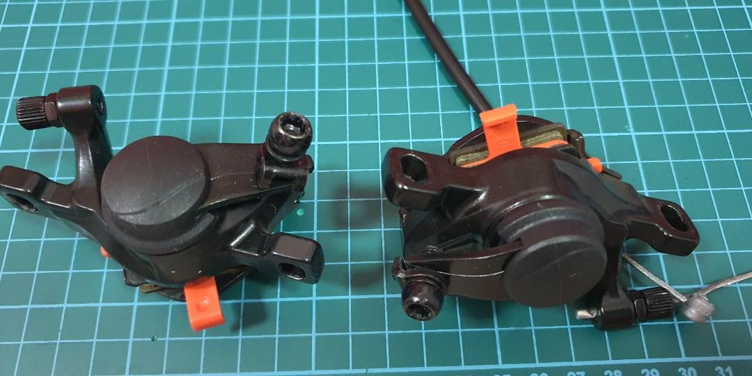 Shimano Tourney TX 3x8 speed shifter and hydraulic brakes, Sports Equipment, Bicycles & Parts