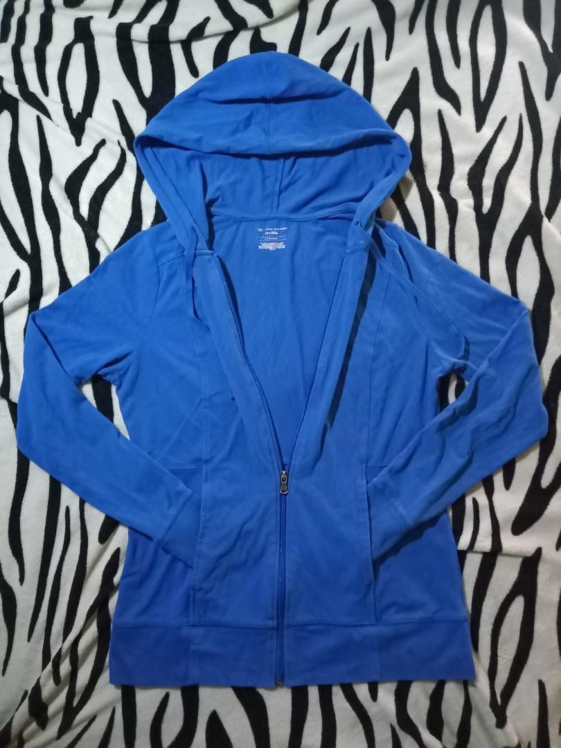 Tek Gear blue jacket hoodie Men s Fashion Activewear on Carousell
