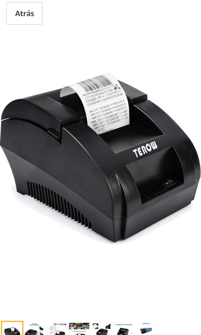 Terow Thermal Receipt Printer Computers Tech Printers Scanners Copiers On Carousell