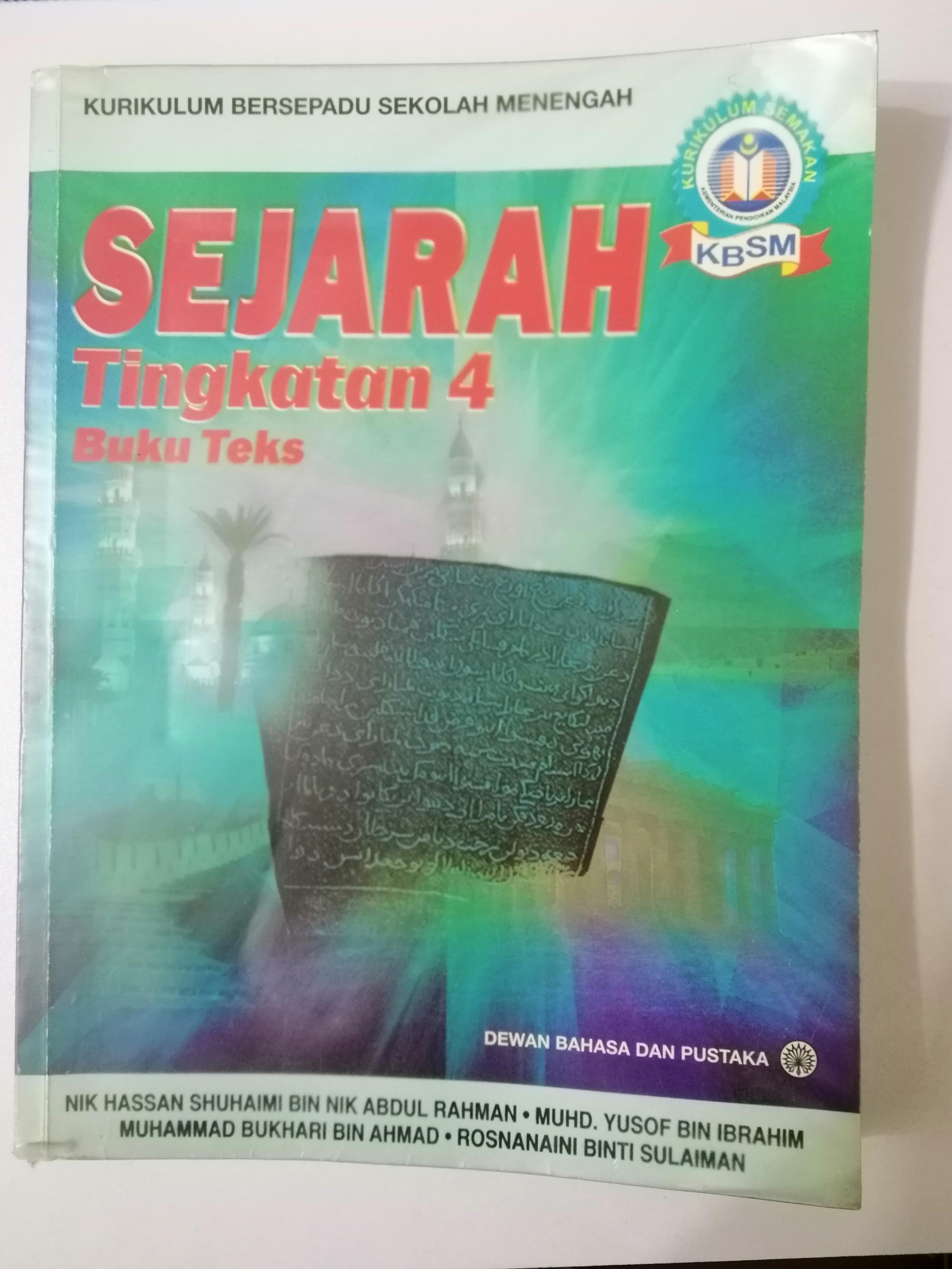 Tingkatan 4 Sejarah Textbook Hobbies Toys Books Magazines Textbooks On Carousell