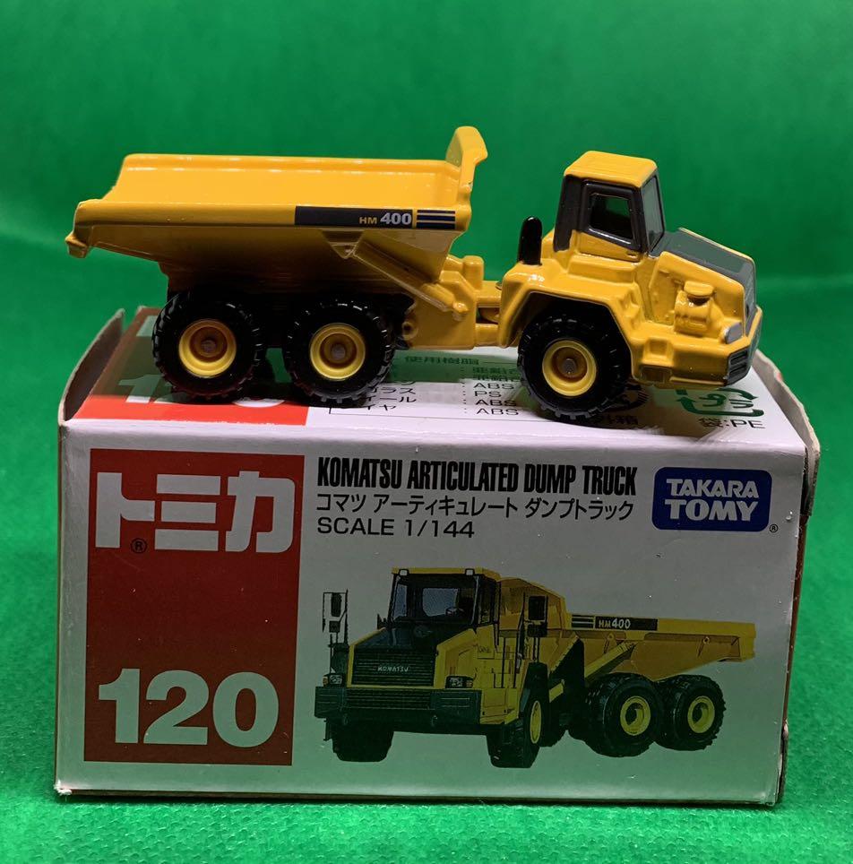 TOMICA 120 KOMATSU ARTICULATED DUMP TRUCK
