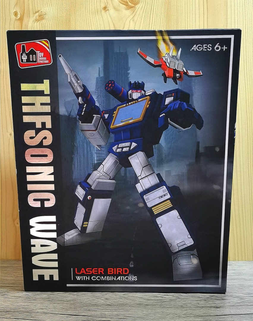 Transformers Toy House Factory THF 01 Sonic Wave with Laser Bird aka MP
