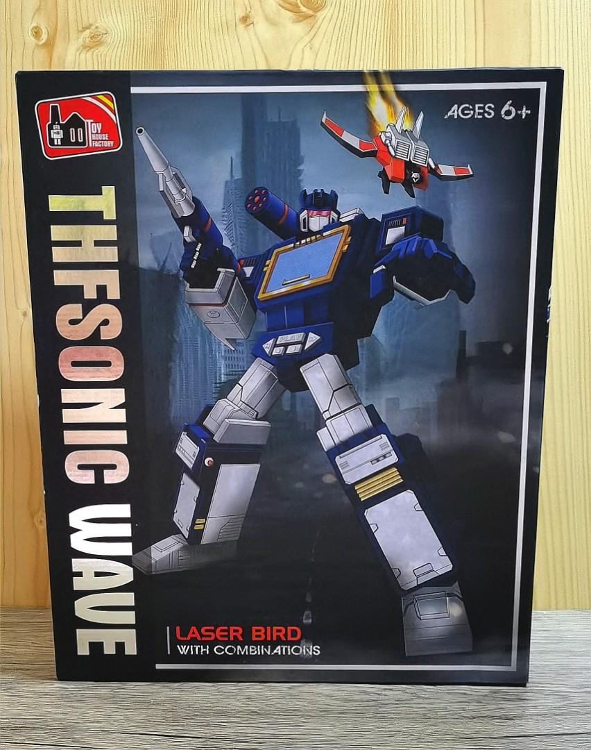 Transformers Toy House Factory THF 01 Sonic Wave with Laser Bird aka MP 13 Soundwave, Hobbies