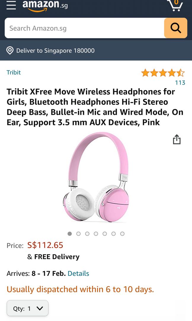 wireless headphones with mic and aux