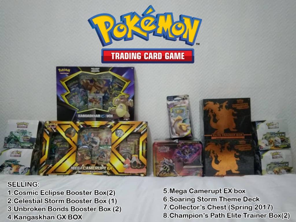 New: Kangaskhan GX Box  Pokemon trading card, Pokemon cards, Pokemon
