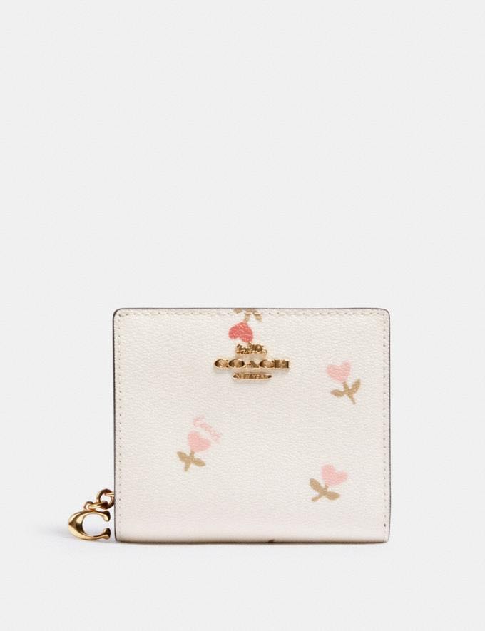 VALENTINES DAY PRE ORDER: Coach Snap Wallet With Heart Floral Print in  Chalk White, Women's Fashion, Bags & Wallets, Wallets & Card Holders on  Carousell