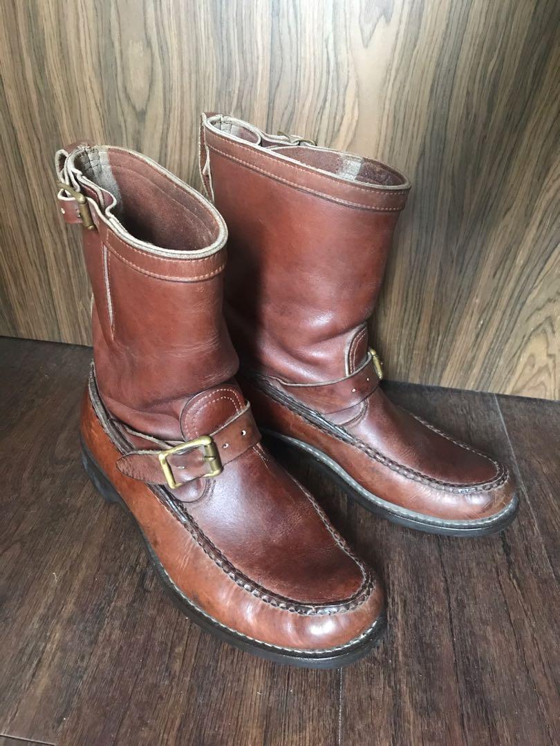 vintage gokey snake boots leather made in usa