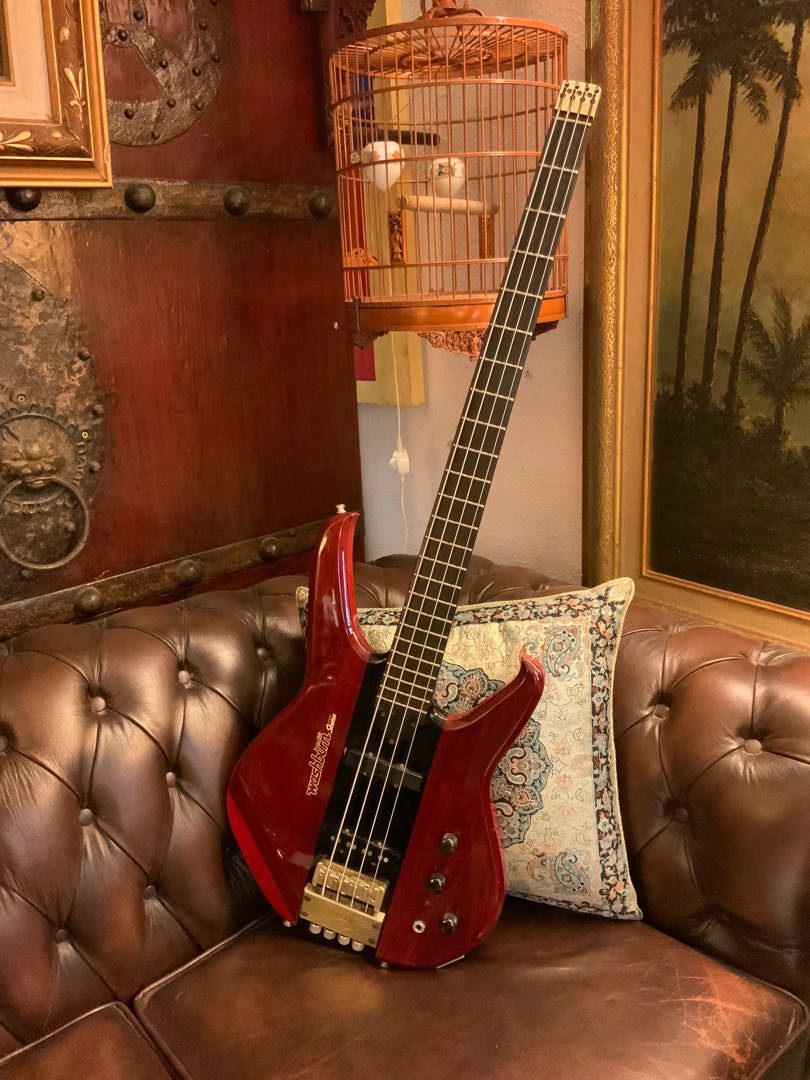 Vintage Washburn Headless Bass Gutar Hobbies Toys Music