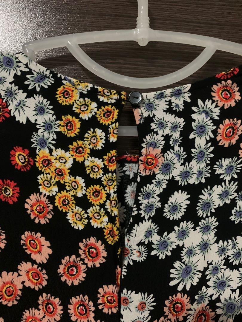 Warehouse daisy mini tea dress hot sale