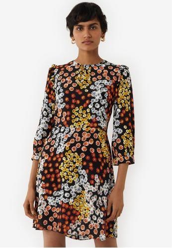 Warehouse daisy mini dress