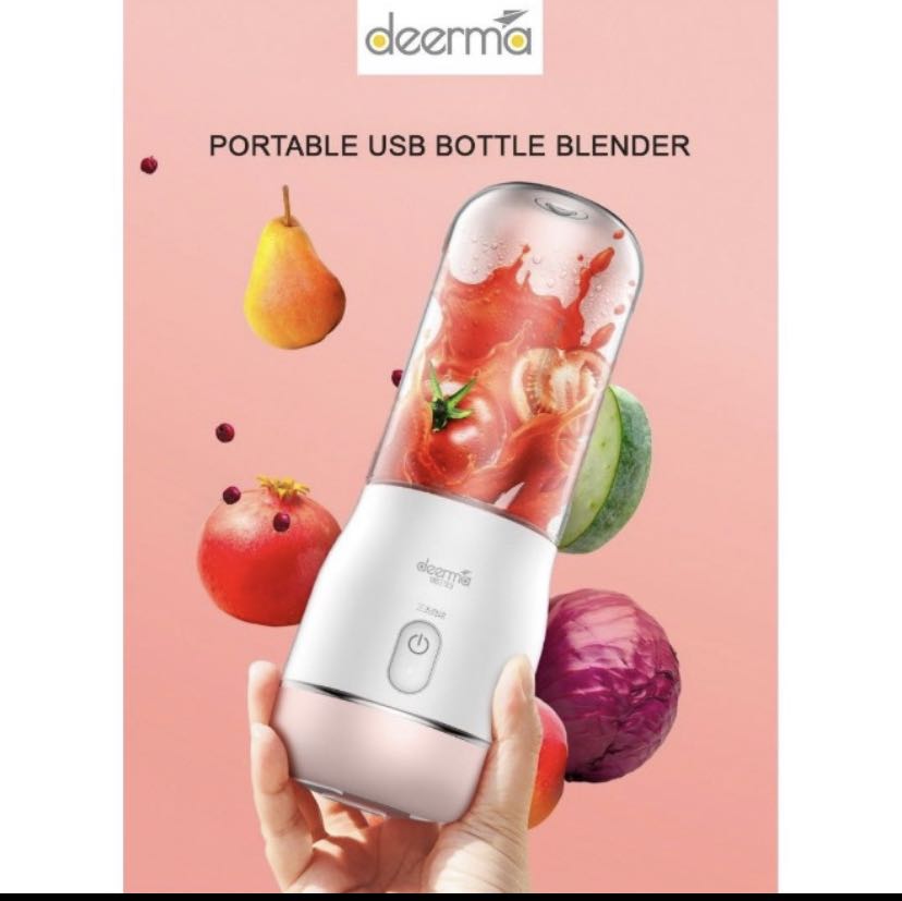 Xiaomi Deerma Mini Juice Blender, TV & Home Appliances, Kitchen