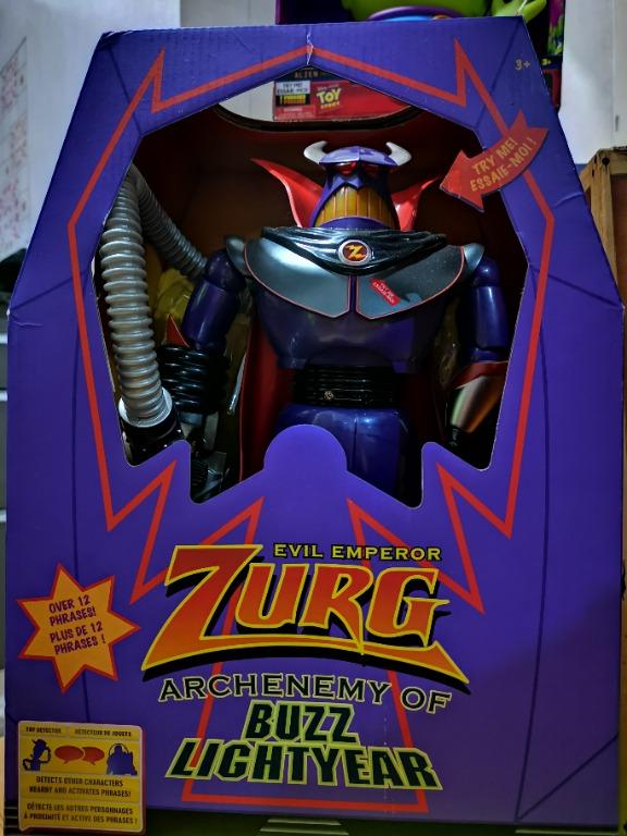Toy story zurg talking action figure deals
