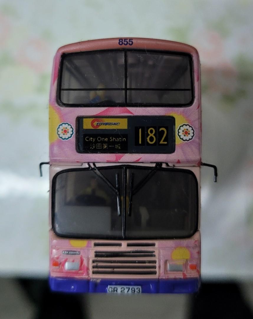 淨車】1:76 城巴#855 Dennis Dragon 12m「菊花牌油漆」巴士模型, 興趣 