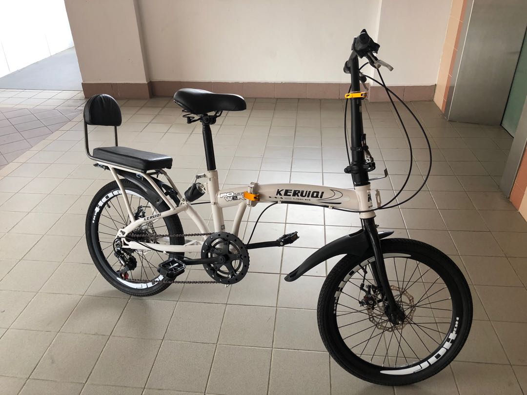 Childrens folding bike outlet
