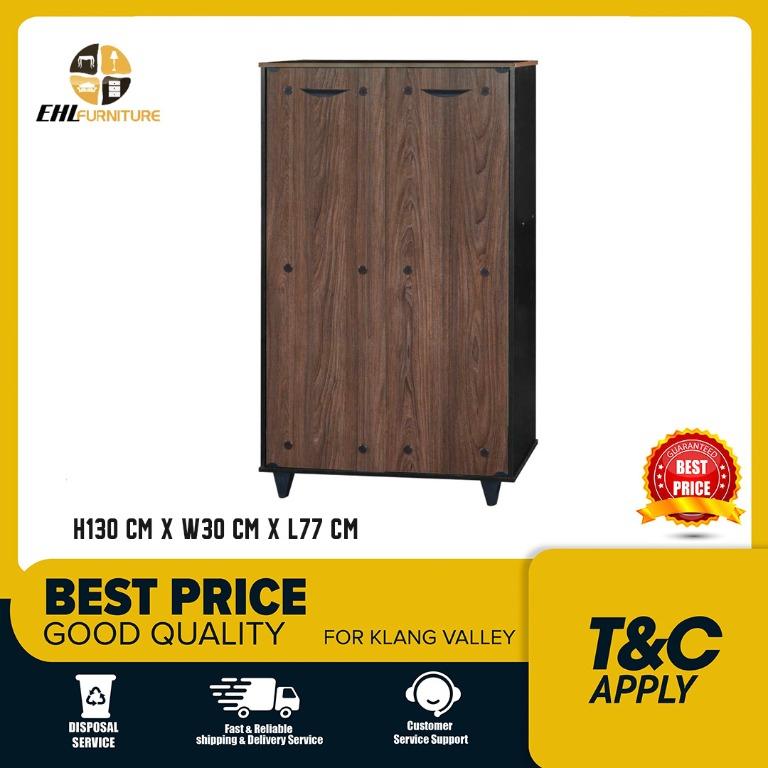 2 DOOR MEDIUM SHOE D.I.Y, Furniture & Home Living, Furniture