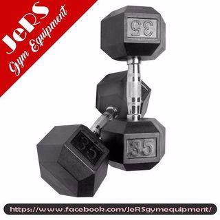 35lbs Hex Dumbbell - home and gym equipment