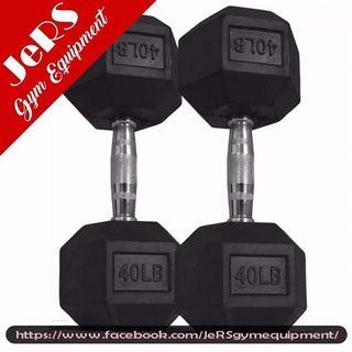 40lbs Hex Dumbbell - home and gym equipment