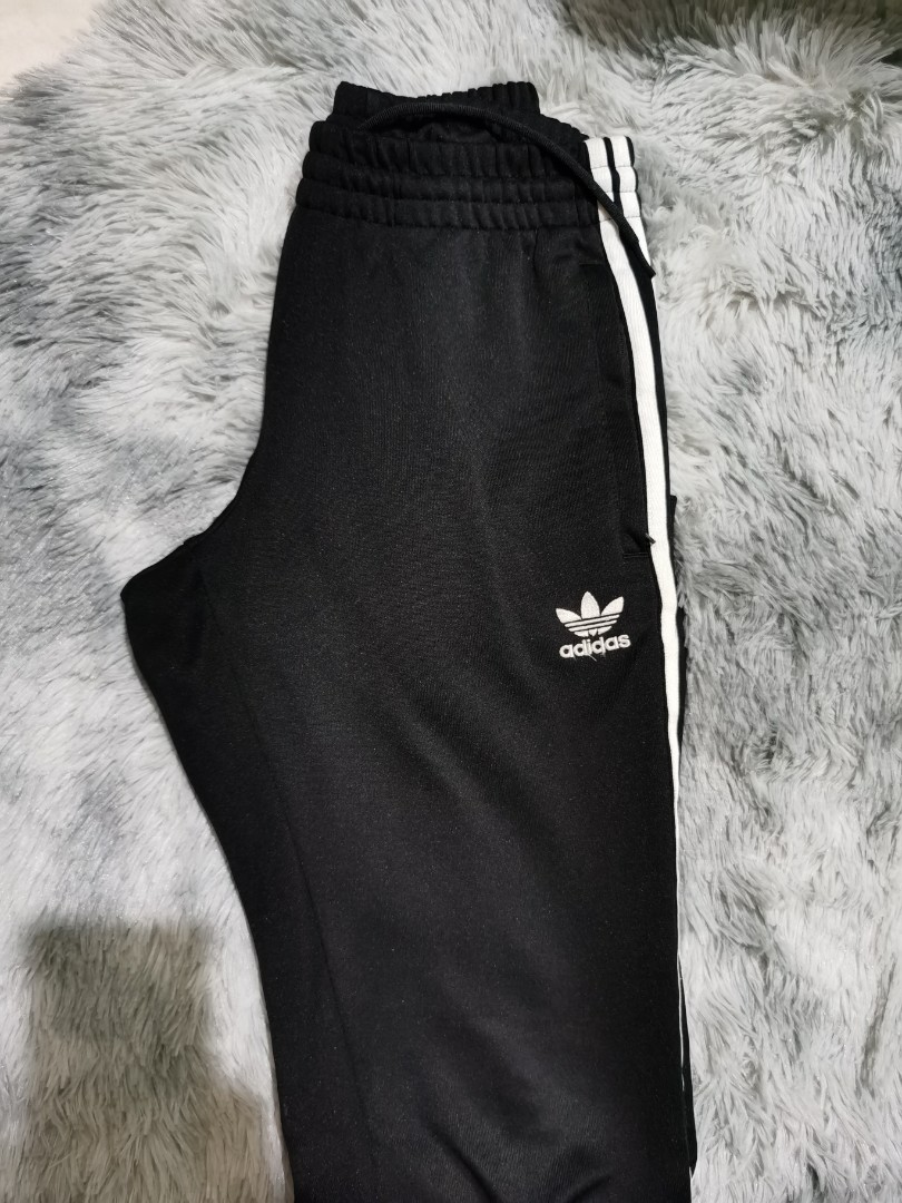 adidas originals track pants black