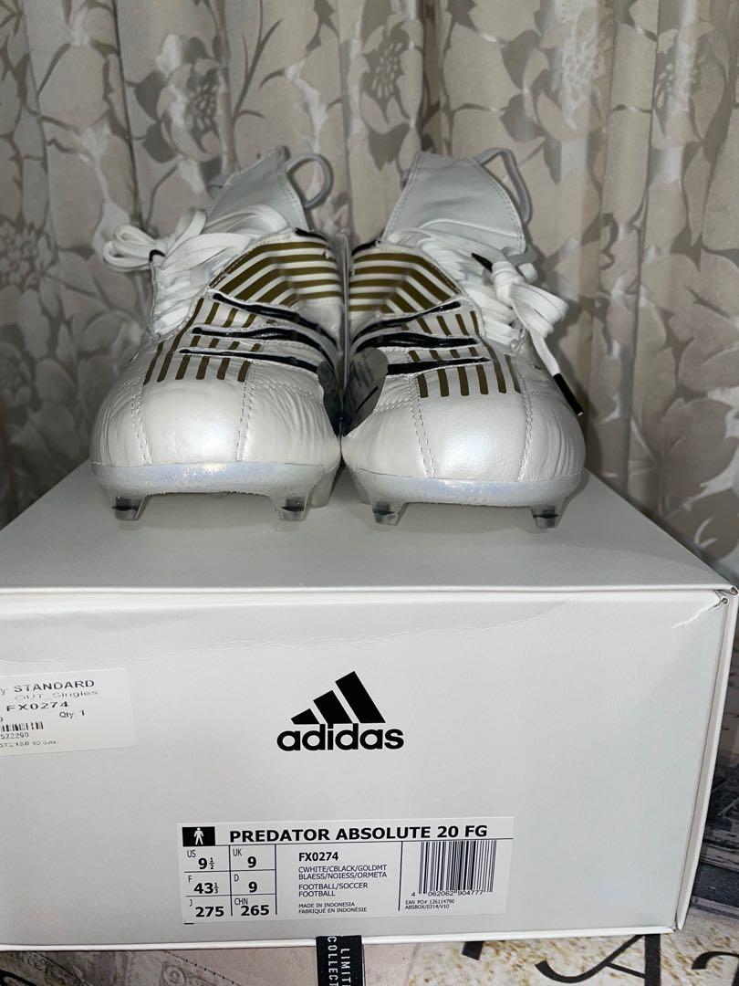 ADIDAS PREDATOR FOOTBALL SOCCER BOOTS ABSOLUTE ETERNAL CLASS NEW WITH TAG  2020 REMAKE DAVID BECKHAM, Sports Equipment, Sports \u0026 Games, Water Sports  on Carousell