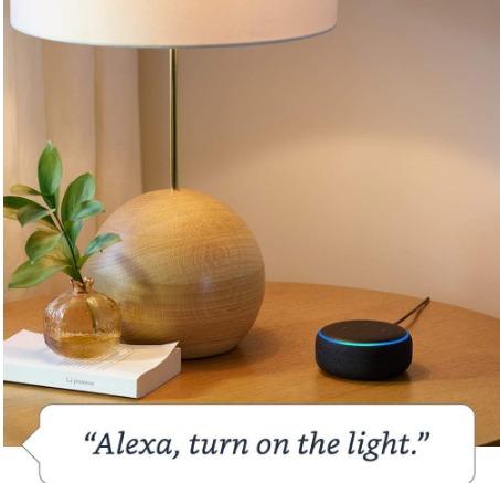 Amazon Echo Dot 3rd Generation (Category: Entertainment Systems & Smart Home Devices) located in Marikina City. Submitted by skowshop (Listing ID 1064400369, Image 3). Description: Our most popular smart speaker - Now with a fabric design and improved speaker for richer and louder sound. Pair with existing devices for bigger sound – For rich stereo audio, pair with a second Echo Dot (3rd Gen). Or, connect to your own speakers via Bluetooth or 3.5