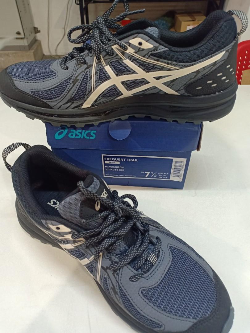 Asics frequent trail store blue