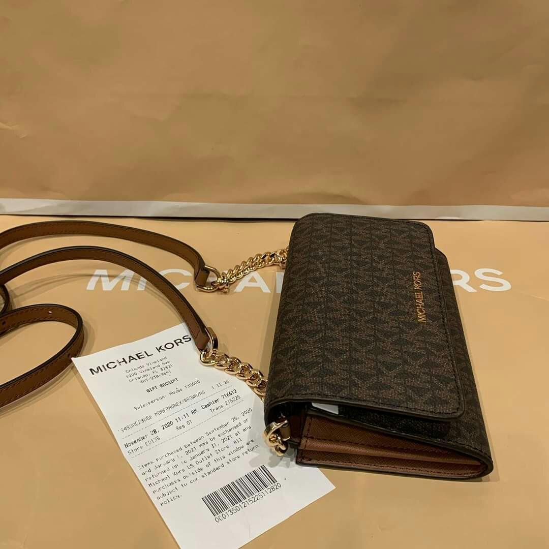 Michael Kors Phone Wallet Crossbody, Women's Fashion, Bags & Wallets, Cross-body  Bags on Carousell