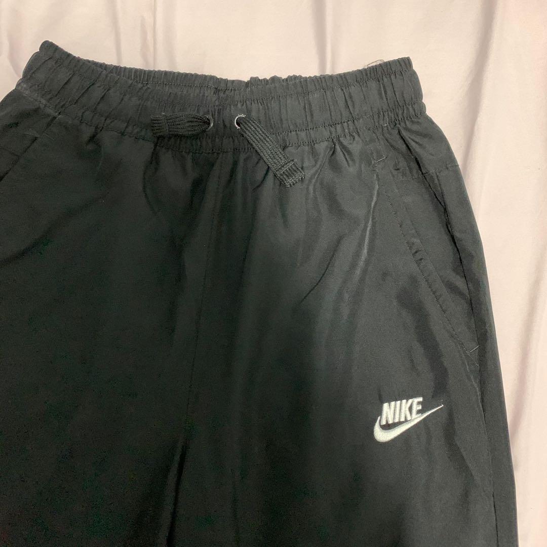 Black nike sale windbreaker pants