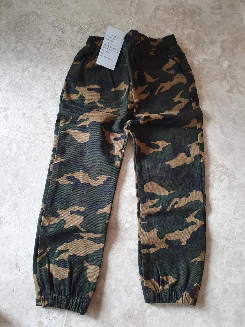 Camouflage pants for boys clearance