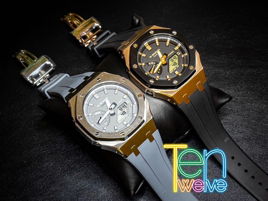 G Shock Edelstahl-Mod-Kit Für Casio G-Shock GA2100 Produktbild-Vorschau 10