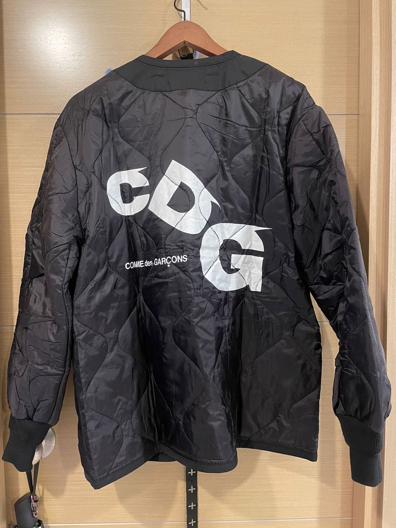 CDG × ALPHA LINER JACKET ライナージャケット ブラック - ナイロン ...