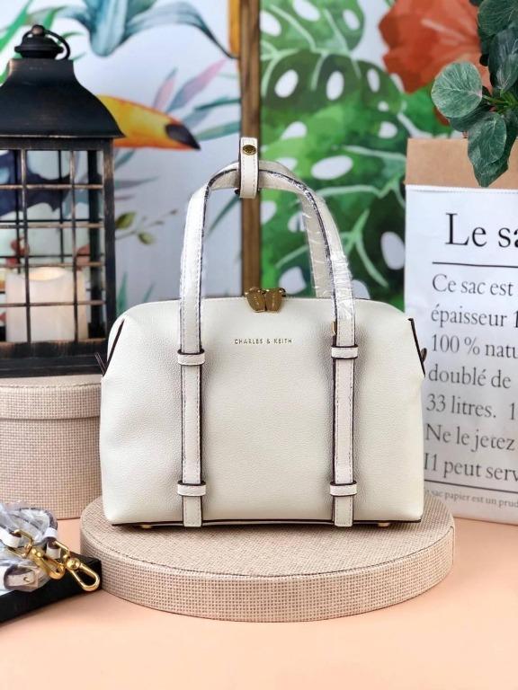 Charles Keith Soft Bowling Bag Women s Fashion Bags Wallets Cross body Bags on Carousell