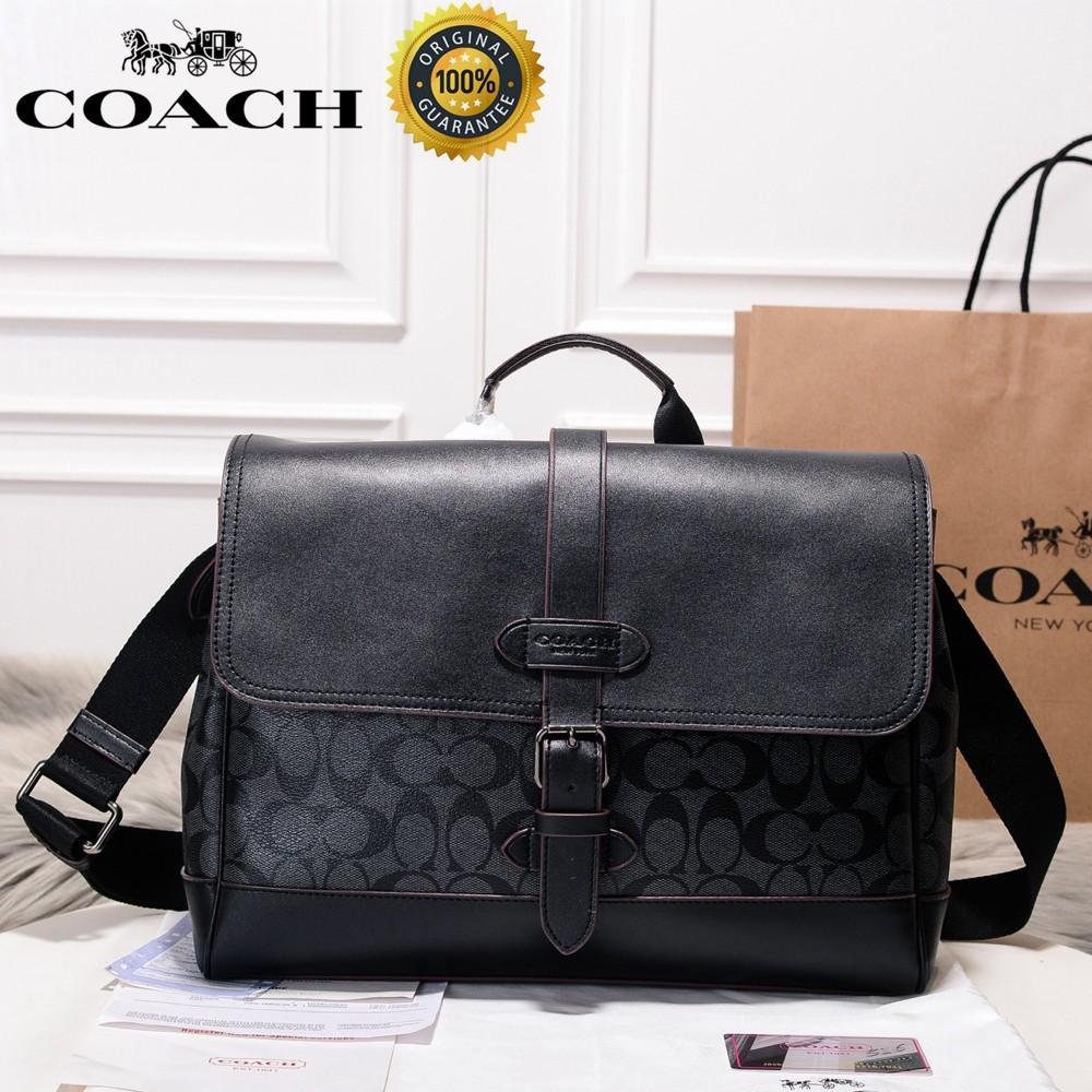 coach men's computer bag