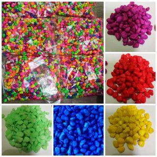 Colored Mixed Pebbles (1kilo)