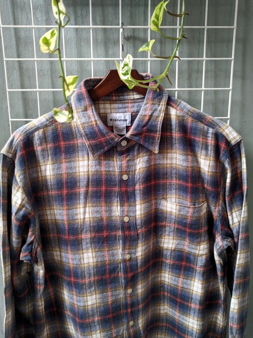 converse flannel shirt