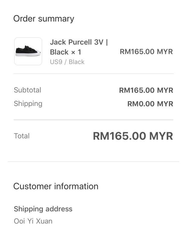 Jack purcell zalora shop