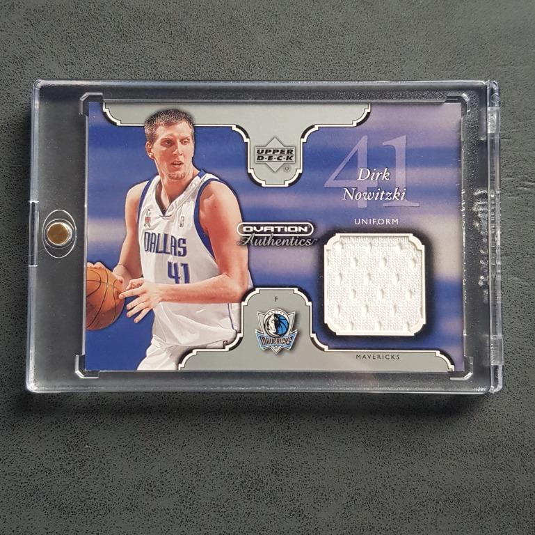 dirk nowitzki jersey card