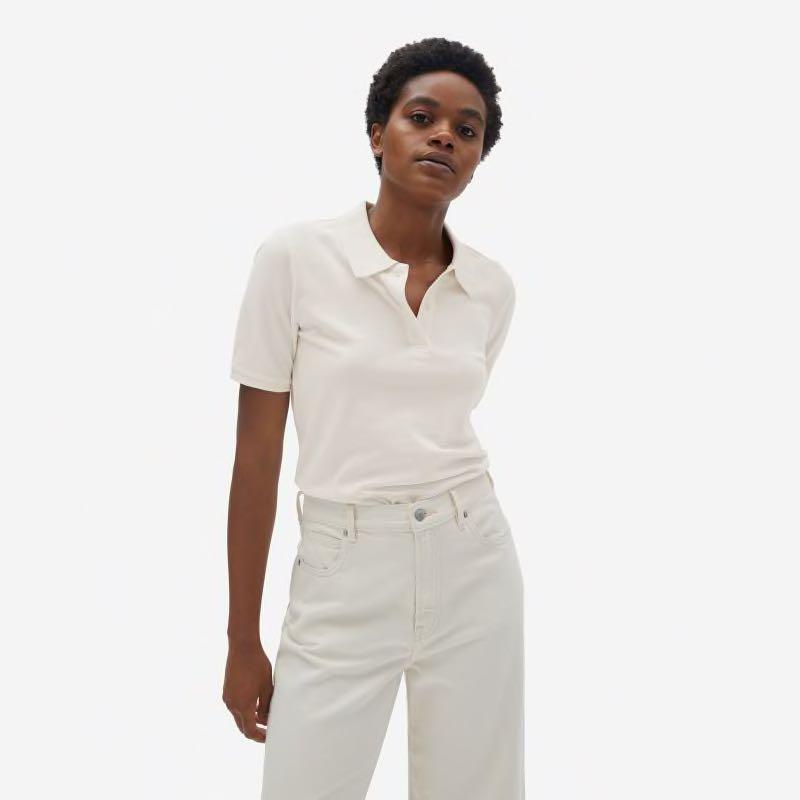 Everlane pique polo new arrivals