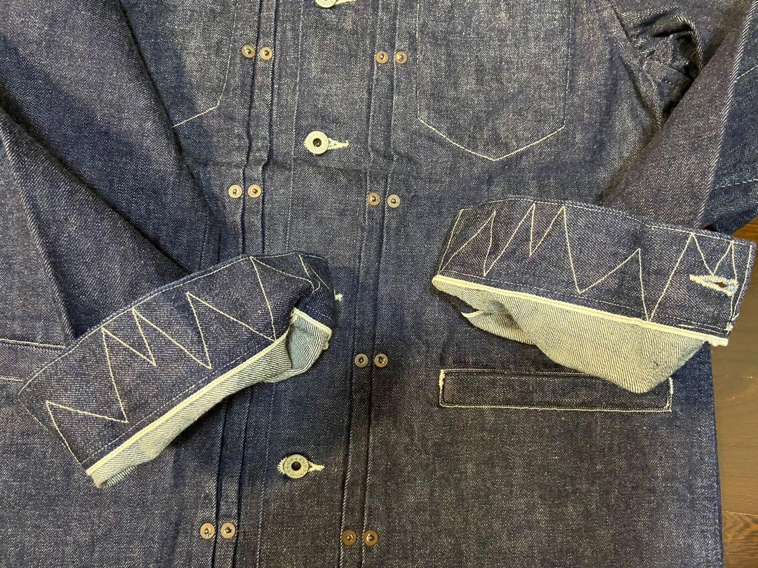 GERUGA ～ GR-J-99 RIVET DENIM JACKET COLOR INDIGO ～SIZE 4 MADE IN