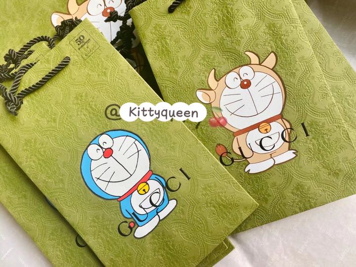 gucci doraemon wallet