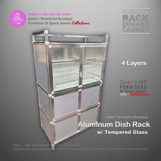 Aluminum Dish Rack Shelves Drawers Carousell Philippines Beautiful color modern aluminum kitchen cabinet with dish rack, aluminum kitchen cabinet,kitchen cabinet. aluminum dish rack shelves drawers