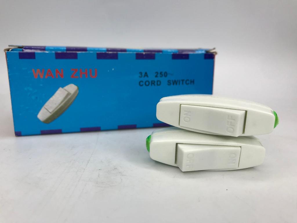 HANGING SWITCH/ CORD SWITCH ON/OFF, 3A 250V HEAVY DUTY, 105AW ...